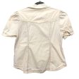 Cream Top Short Sleeve Umgee, Size M Online Sale