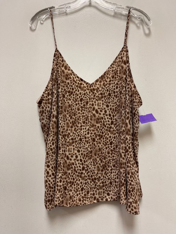 Brown Tank Top A New Day, Size 2x For Sale