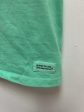 Green Top Short Sleeve Life Is Good, Size M Fashion