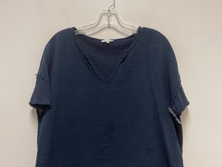 Navy Top Short Sleeve La Miel, Size Xxxl Online