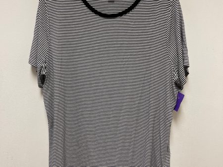 Striped Pattern Top Short Sleeve Old Navy, Size Xl Supply