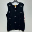 Top Sleeveless By Ruby Rd In Black, Size: 3x on Sale