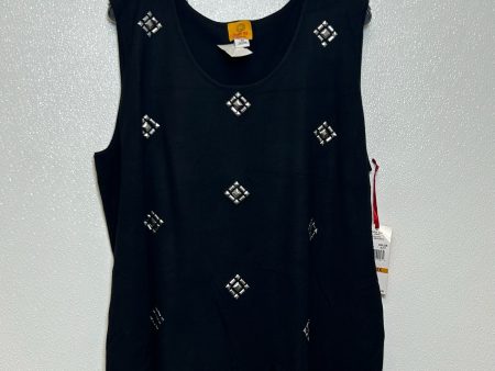 Top Sleeveless By Ruby Rd In Black, Size: 3x on Sale