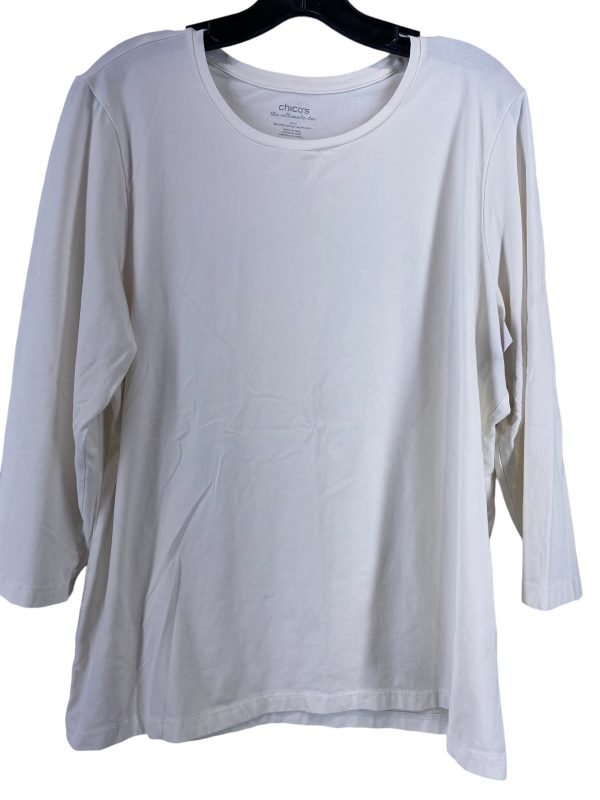 Top Long Sleeve Basic By Chicos  Size: 3 Online now