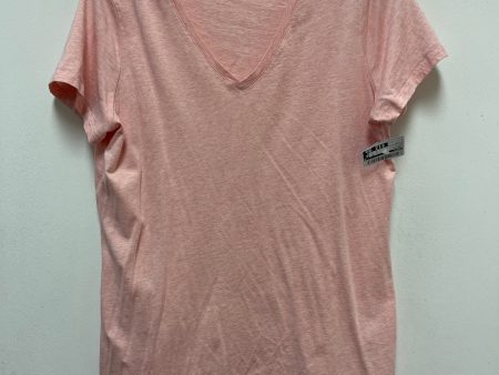 Peach Top Short Sleeve Orvis, Size M Cheap