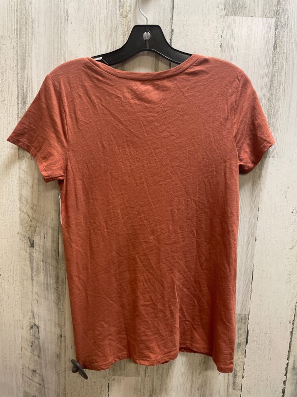 Top Short Sleeve By Loft In Orange, Size: Xs Online now