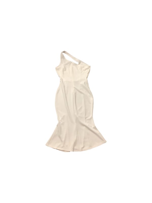 Dress Party Midi By Clothes Mentor In White, Size: L Supply