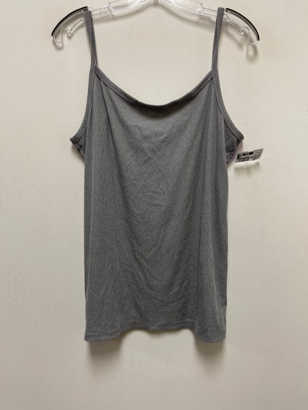 Grey Tank Top No Boundaries, Size 3x For Sale