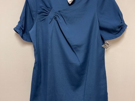 Top Short Sleeve By Limited In Blue, Size: S For Discount