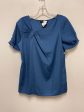 Top Short Sleeve By Limited In Blue, Size: S For Discount