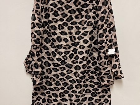 Animal Print Dress Casual Midi Eliza J, Size M Online now