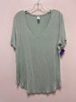 Green Top Short Sleeve Old Navy, Size L For Sale