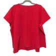 Red Top Short Sleeve Lane Bryant, Size 22 Hot on Sale