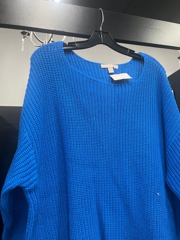 Sweater By Woman Within In Blue, Size: 1x Online