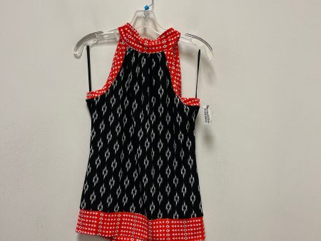 Black & Red Top Sleeveless White House Black Market, Size S Supply