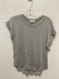 Grey Top Short Sleeve Basic Clothes Mentor, Size S Online Sale