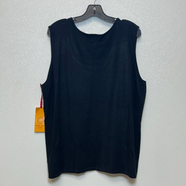 Top Sleeveless By Ruby Rd In Black, Size: 3x on Sale