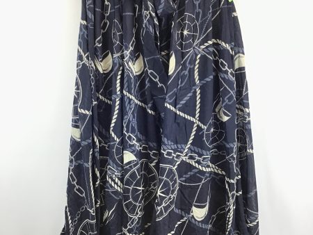 Skirt Maxi By Clothes Mentor In Navy, Size: L Online Sale