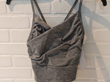 Athletic Bra By Clothes Mentor In Grey, Size: S Discount