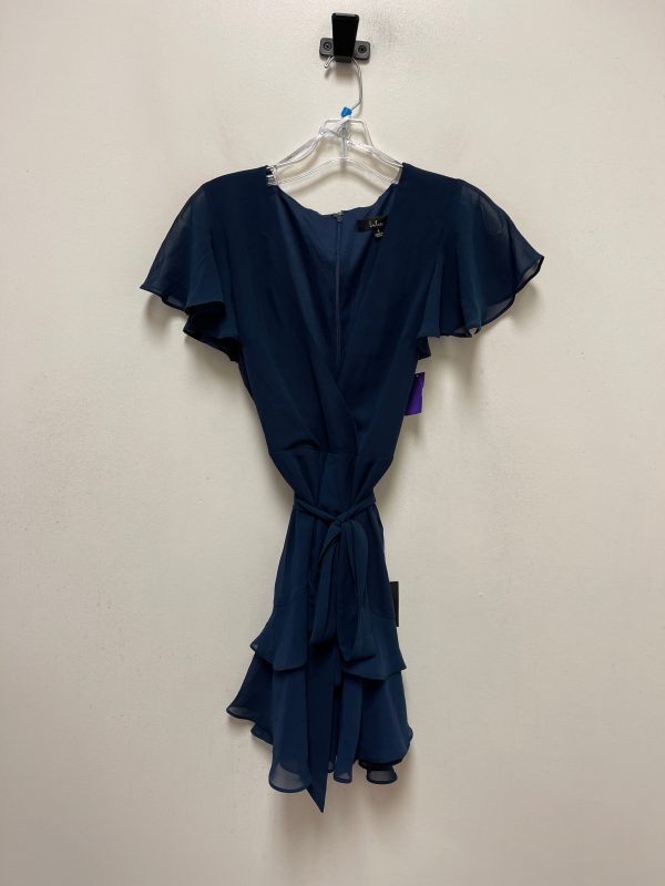 Navy Dress Casual Short Lulus, Size S on Sale