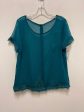 Top Short Sleeve By Clothes Mentor In Green, Size: L Online Sale