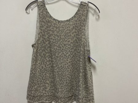 Animal Print Top Sleeveless By Together, Size S For Sale