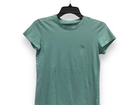 Teal Top Short Sleeve Basic Vince, Size Xs Fashion