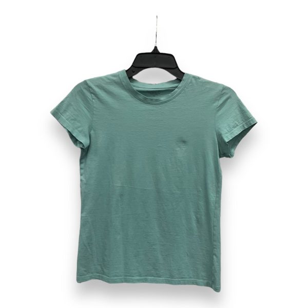 Teal Top Short Sleeve Basic Vince, Size Xs Fashion