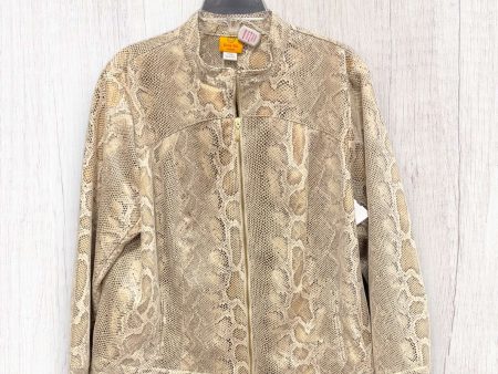 Jacket Other By Ruby Rd In Snakeskin Print, Size: 20 Sale