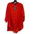 Red Top Short Sleeve By Gigio, Size: S Fashion