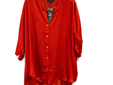 Red Top Short Sleeve By Gigio, Size: S Fashion