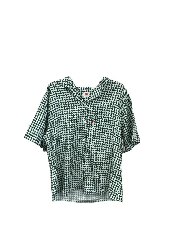 Top Short Sleeve By Levis In Green, Size: L Supply