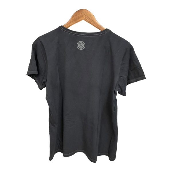 Top Short Sleeve By Life Is Good In Grey, Size: L For Discount