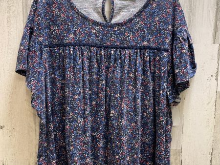 Top Short Sleeve By Lane Bryant In Multi-colored, Size: 3x Cheap