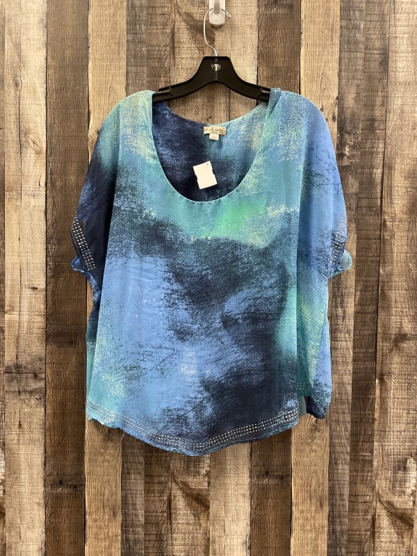 Multi-colored Top Short Sleeve World Unity, Size Xl Sale