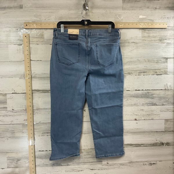 Capris By Not Your Daughters Jeans In Blue Denim, Size: 12 Online now