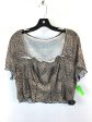 Leopard Print Top Short Sleeve Shein, Size 3x Supply