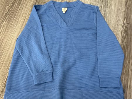 Blue Sweater St Johns Bay, Size 2x Online Sale