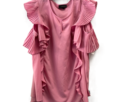 Pink Top Short Sleeve By Lane Bryant, Size: 26 Online Hot Sale