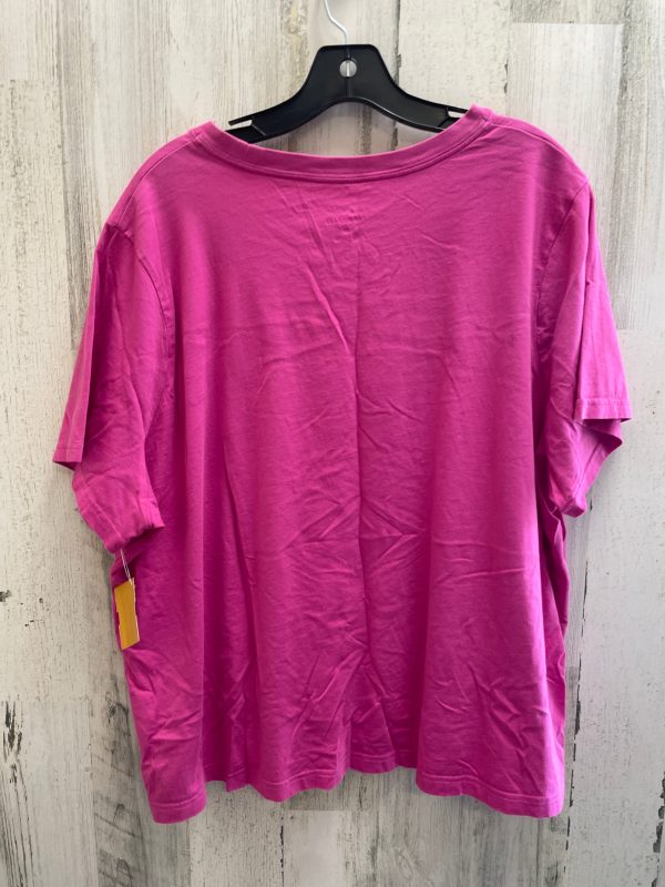 Pink Top Short Sleeve Nike Apparel, Size 2x on Sale