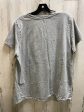 Top Short Sleeve By Calvin Klein In Grey, Size: 2x on Sale