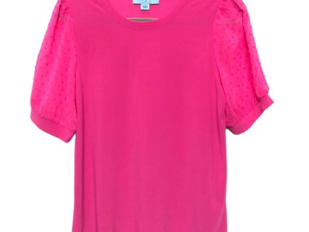 Pink Top Short Sleeve Cece, Size S Online Sale