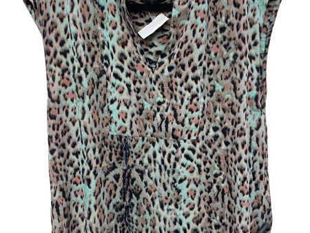 Animal Print Top Sleeveless J. Crew, Size M For Discount