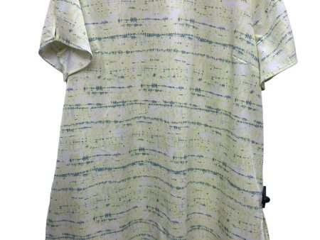 Yellow Top Short Sleeve Alfani, Size 1x For Discount