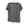 Black Top Short Sleeve Basic By J. Crew, Size: M Online Hot Sale