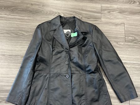 Jacket Leather By Worthington In Black, Size: Xl Fashion