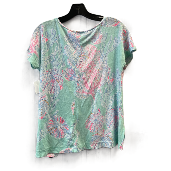 Green Top Short Sleeve By Lilly Pulitzer, Size: S For Discount