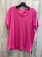 Pink Top Short Sleeve J. Crew, Size 2x Fashion