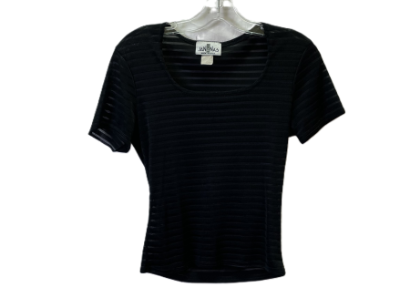 Black Top Short Sleeve Basic, Size: S Online