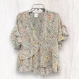 Top Short Sleeve By Cabi In Floral Print, Size: M on Sale